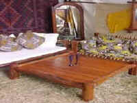 One of our unique Funzi coffee tables.